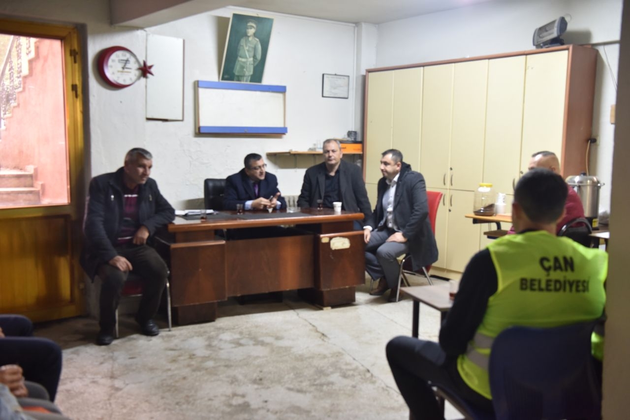 Başkanla birim buluşması