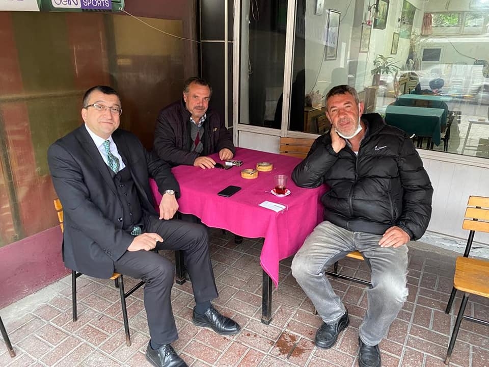 Güne esnafla başladı