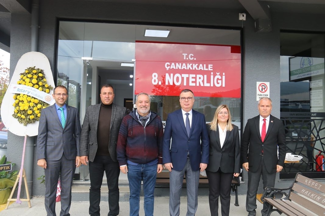 Birol Arslan 8. noterliğin açılışına katıldı