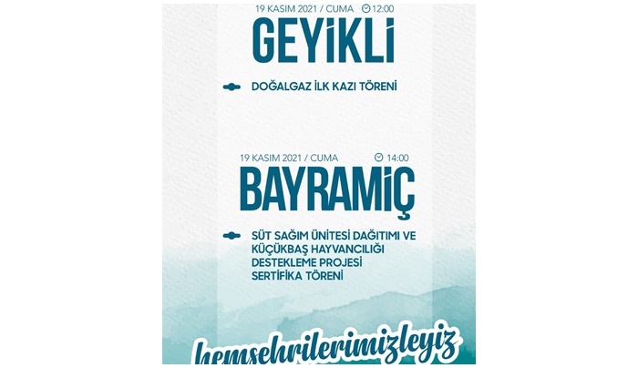 İlk kazma vuruluyor, sertifikalar dağıtılıyor