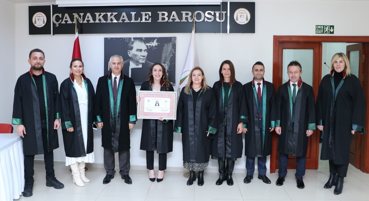 Baroda ruhsat töreni heyecanı