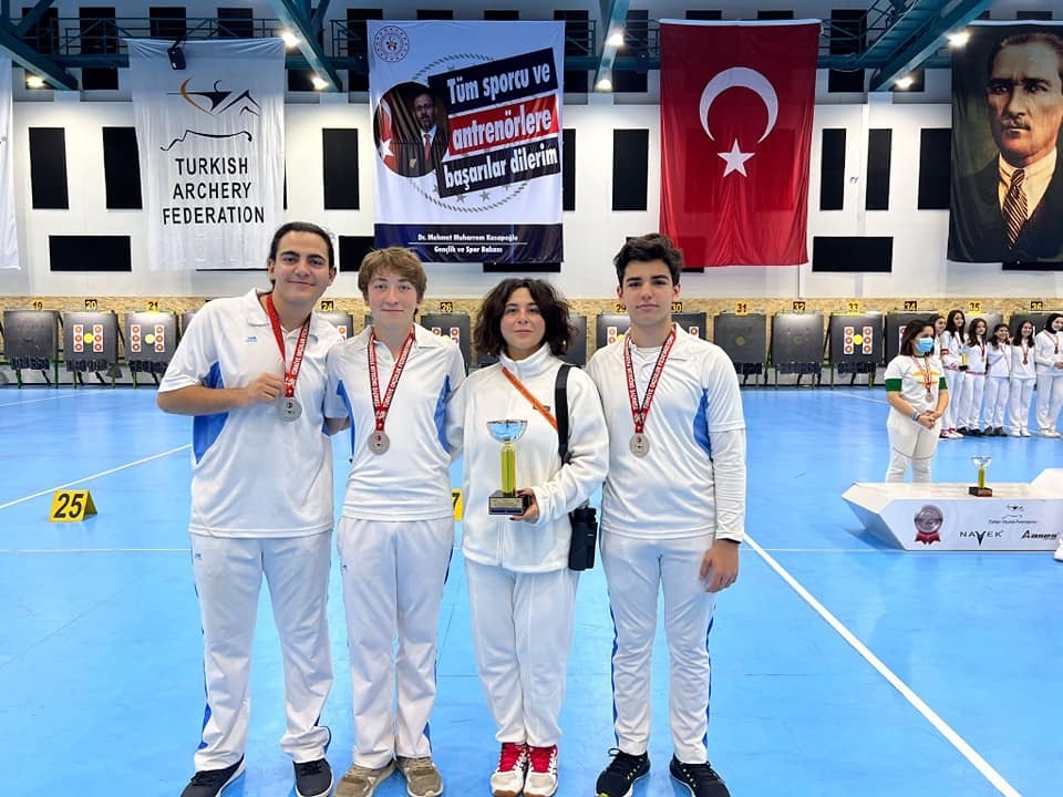 Çanakkaleli sporcular Türkiye 2’ncisi oldu