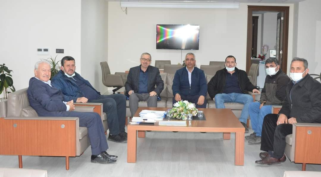 Kooperatif yönetiminden Başkan Yılmaz’a ziyaret