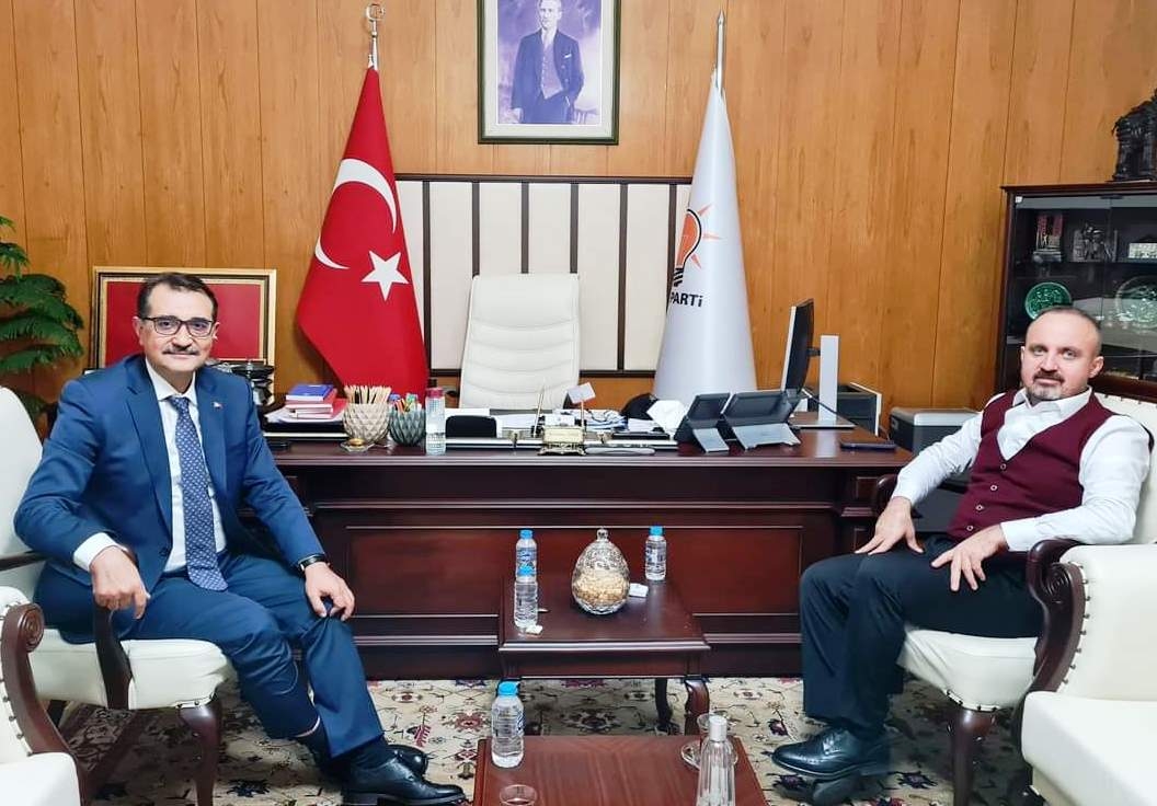 Turan, Bakan Dönmez ile görüştü