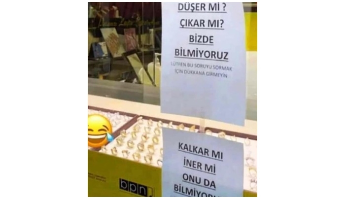Kuyumcudan trajikomik mesaj