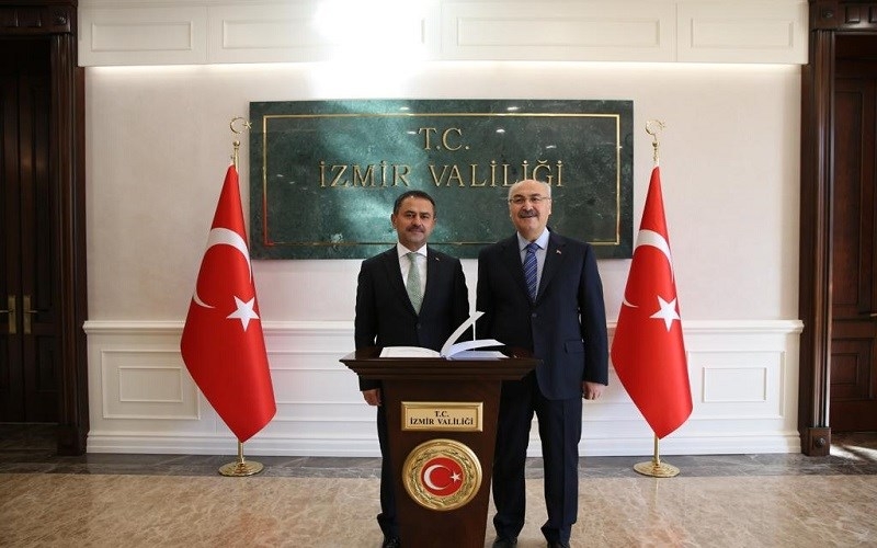 Vali Aktaş’tan İzmir Valisine ziyaret