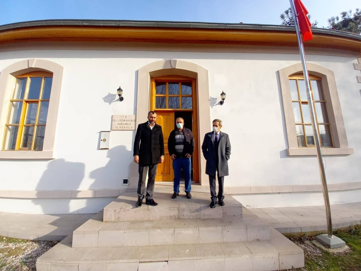Tarihi okulun restorasyonu bitti