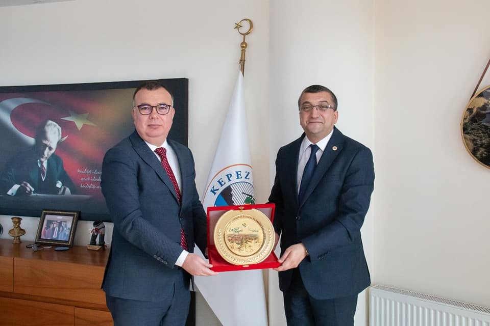 İki başkan görüştü
