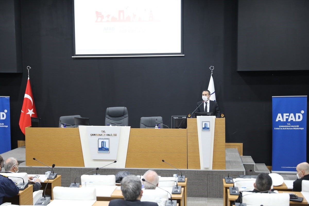 Afet riskleri azaltma planı görüşüldü