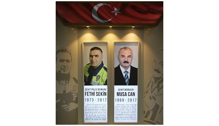 Şehit polisler anıldı