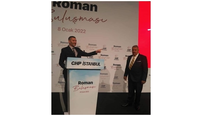 ‘Roman Buluşması’na katıldı