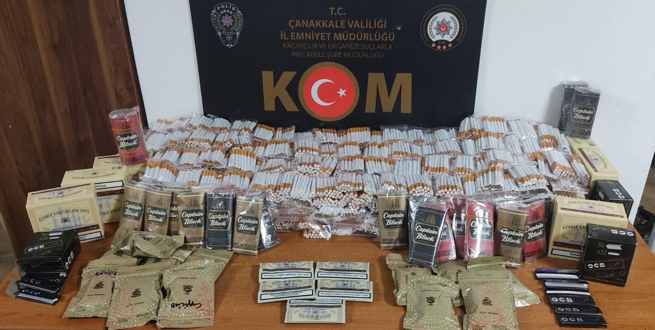Ezine’de kaçakçılık operasyonu