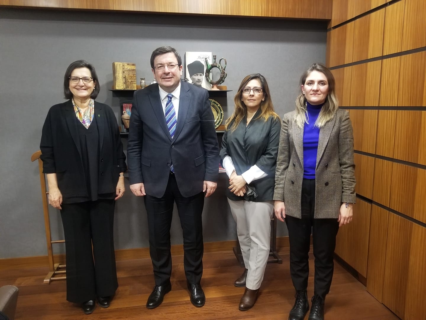 Tema Vakfından Erkek’e ziyaret