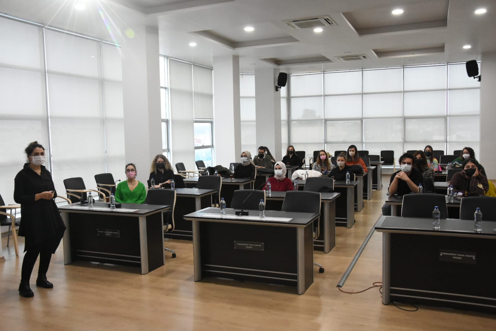 Tıp öğrencilerine temizlik eğitimi