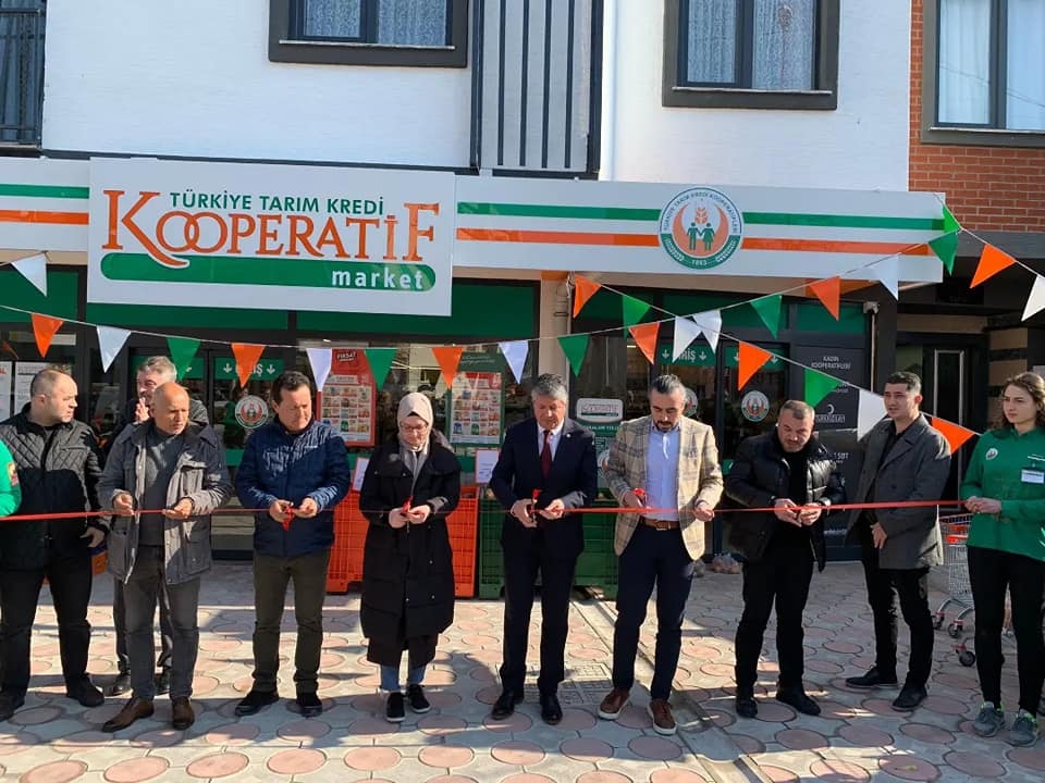 Tarım Kredi Kooperatif Marketi açıldı