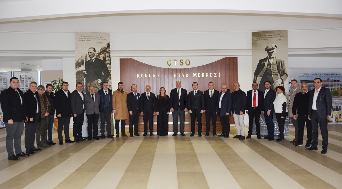 Keşan’dan ÇTSO’ya ziyaret