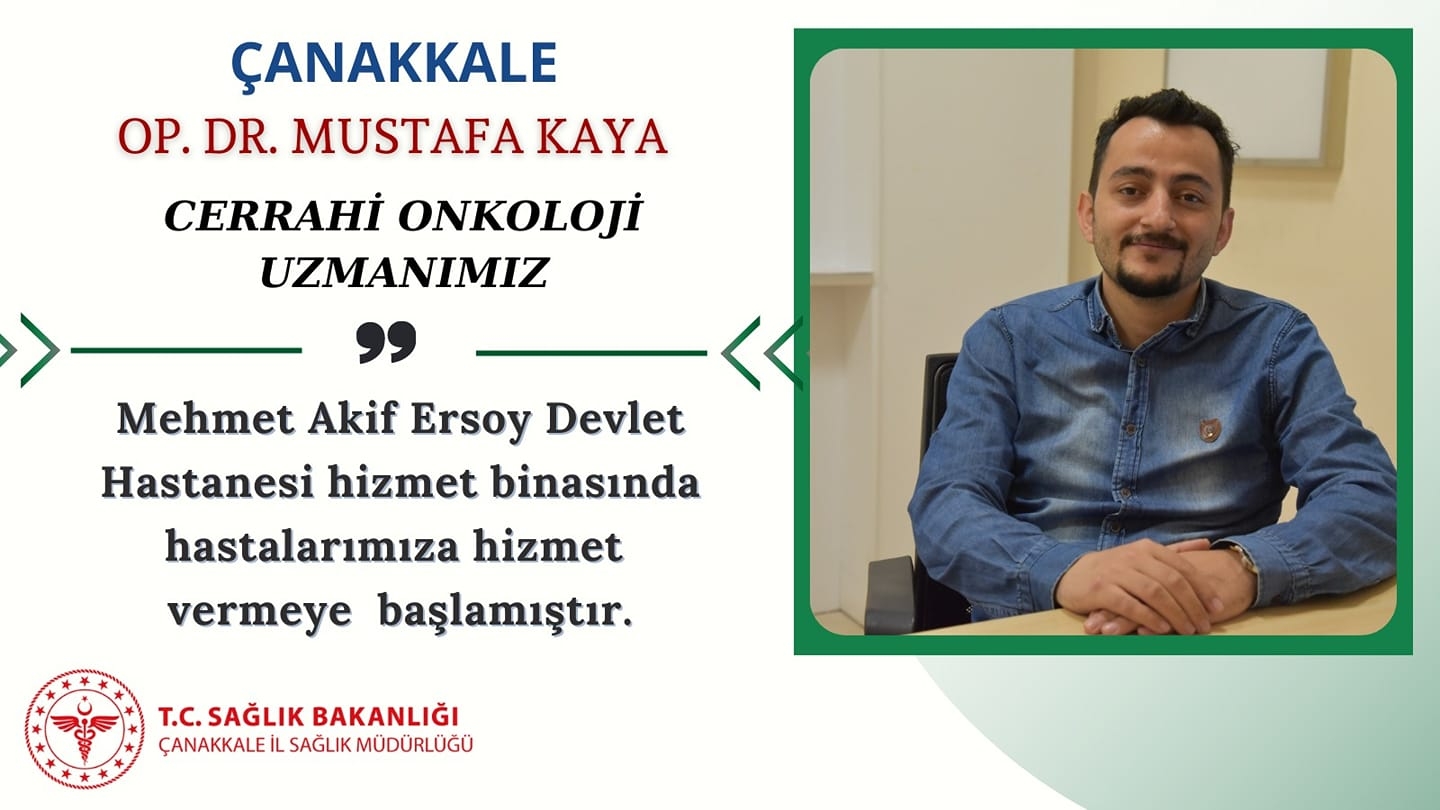 Onkoloji Uzmanı göreve başladı