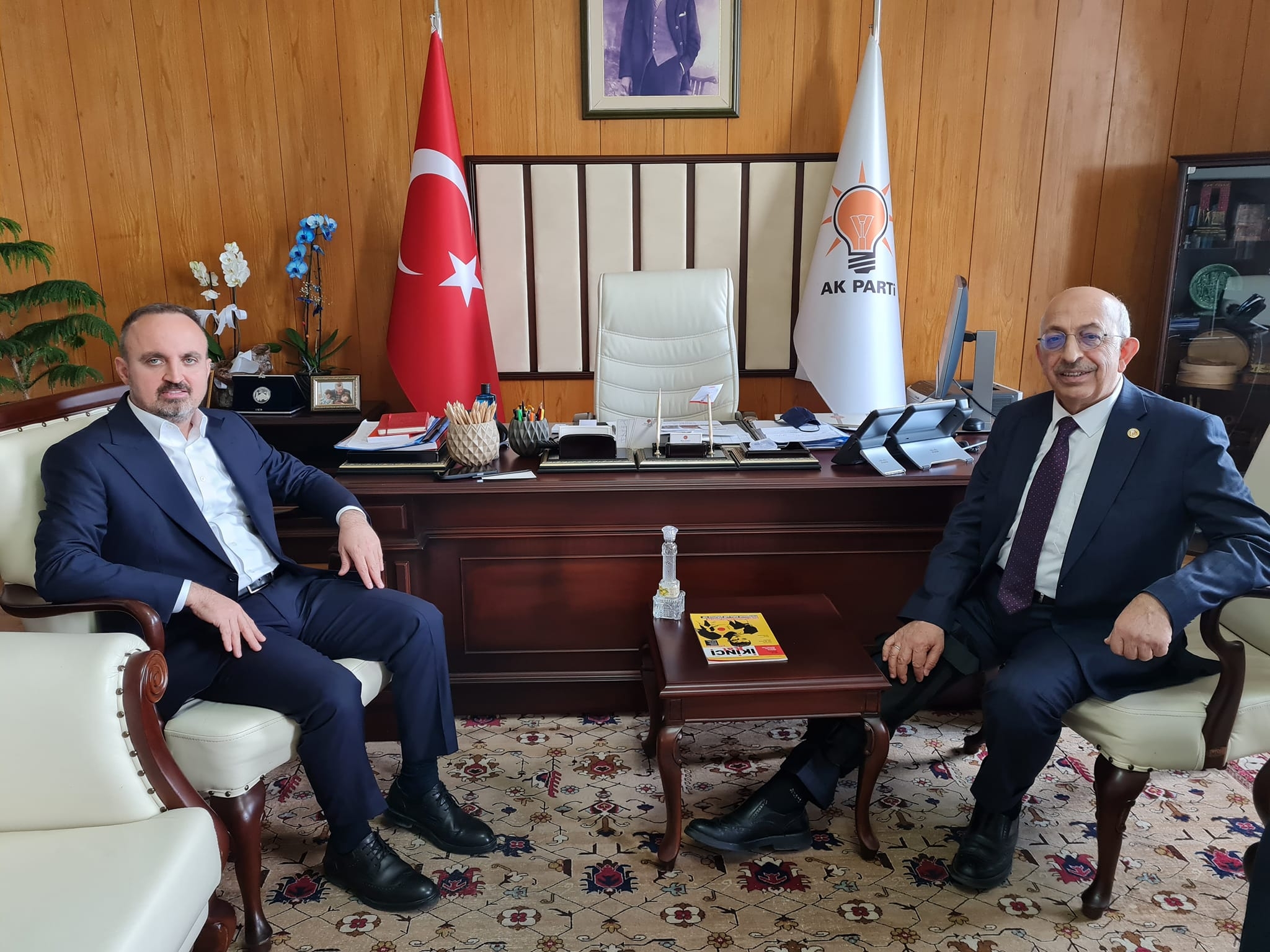 Turan’ın misafiri oldu