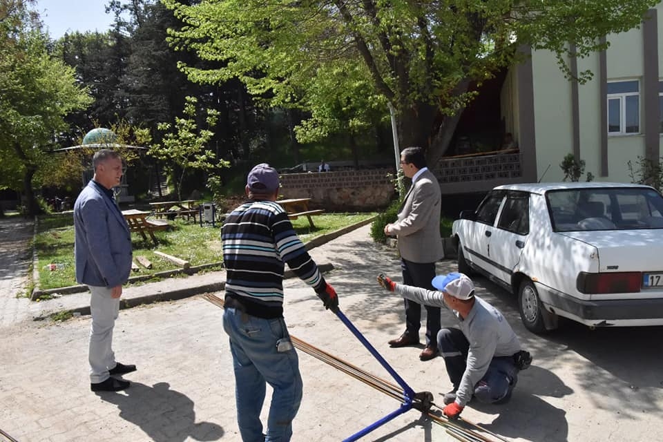 Avcılar Kulübü çevre düzenlemesi başladı