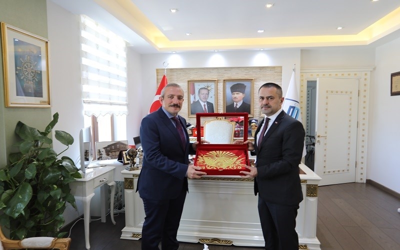 İller İdaresi Müdürünü makamında ağırladı