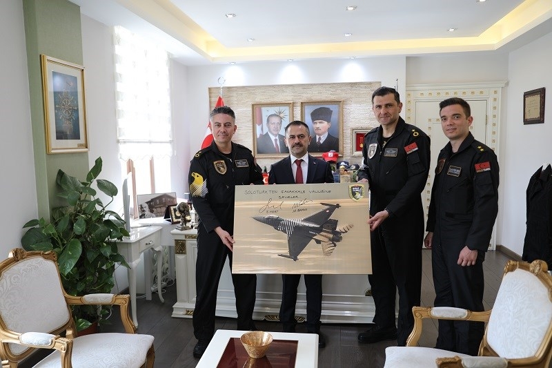 Solo Türk pilotlarından ziyaret