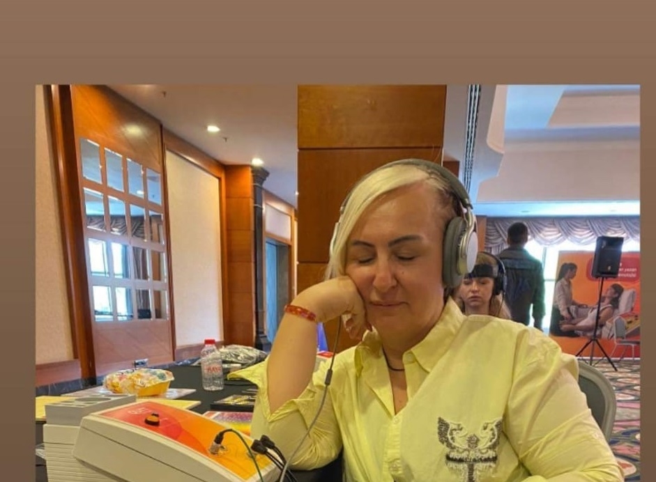 Ses terapisine gitti