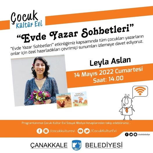 Evde Yazar Sohbetleri devam ediyor