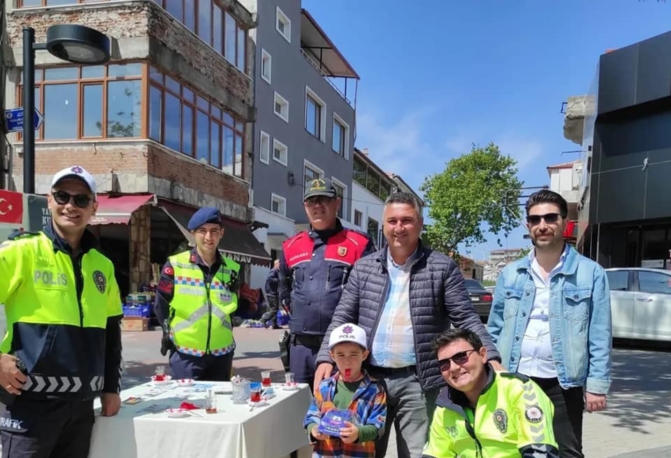 5 adımda trafik mottosu