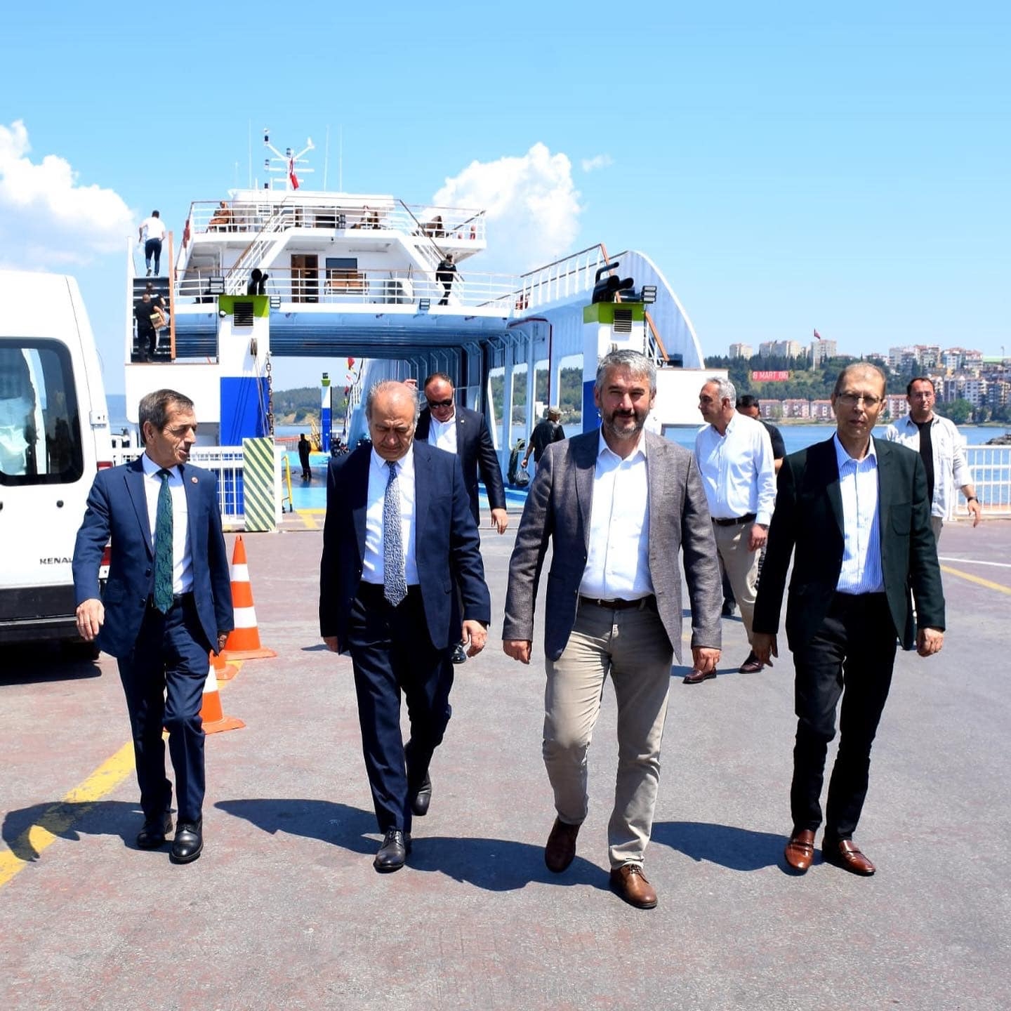 “Gemimiz Çanakkale halkının hizmetinde”