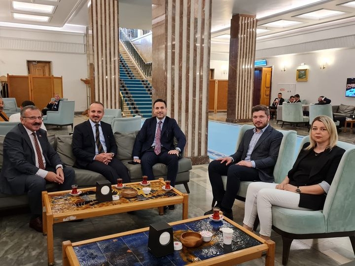 Mecliste Turan’ı ziyaret ettiler