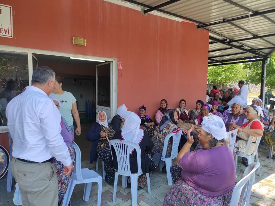 Başkan Bayram hayıra katıldı