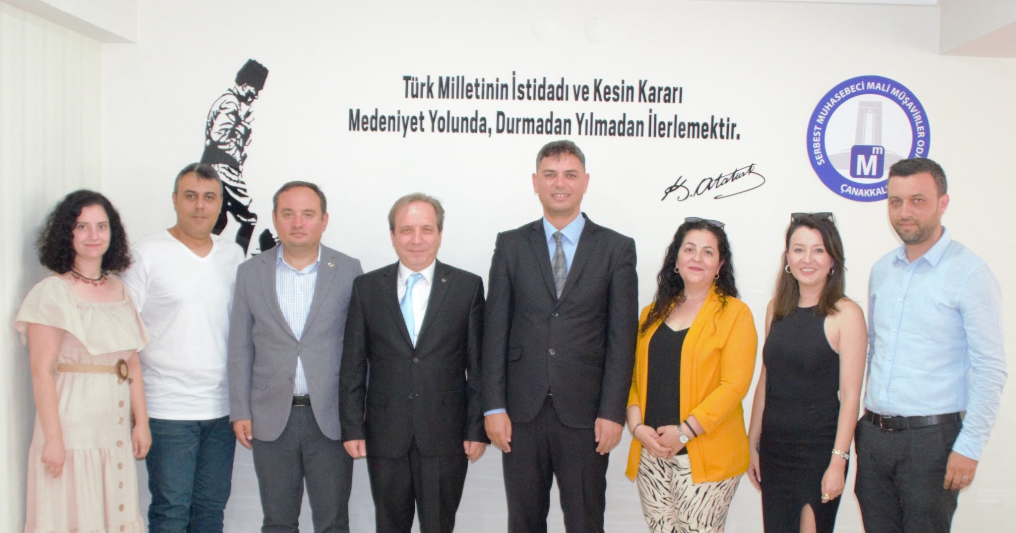 Yeni yönetime hayırlı olsun ziyareti