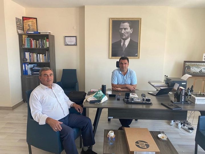 Başkan Solak’ı ağırladı