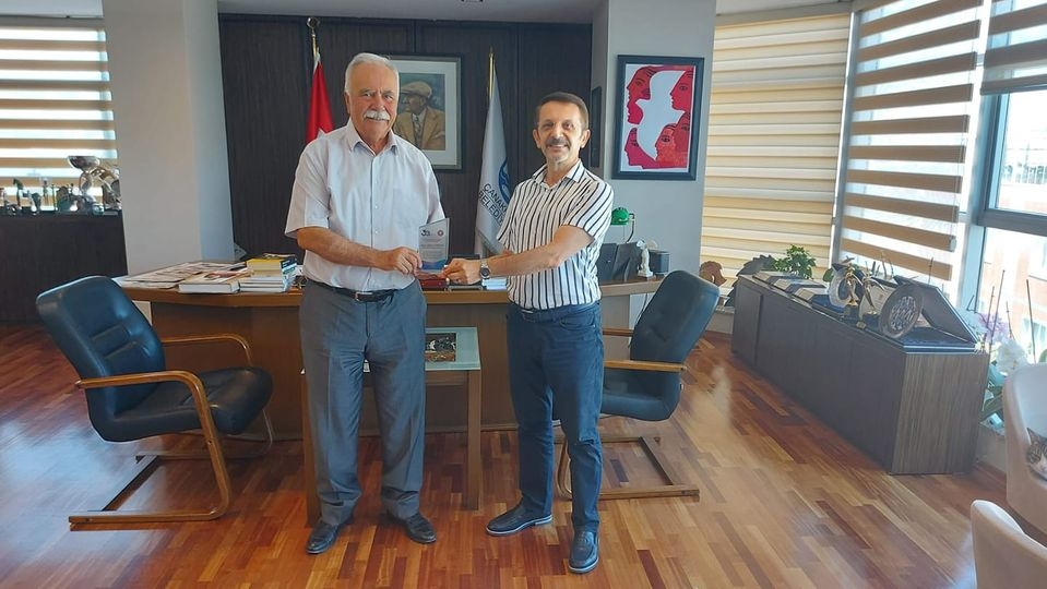 Dekan Kasım’dan Başkan Gökhan’a ziyaret