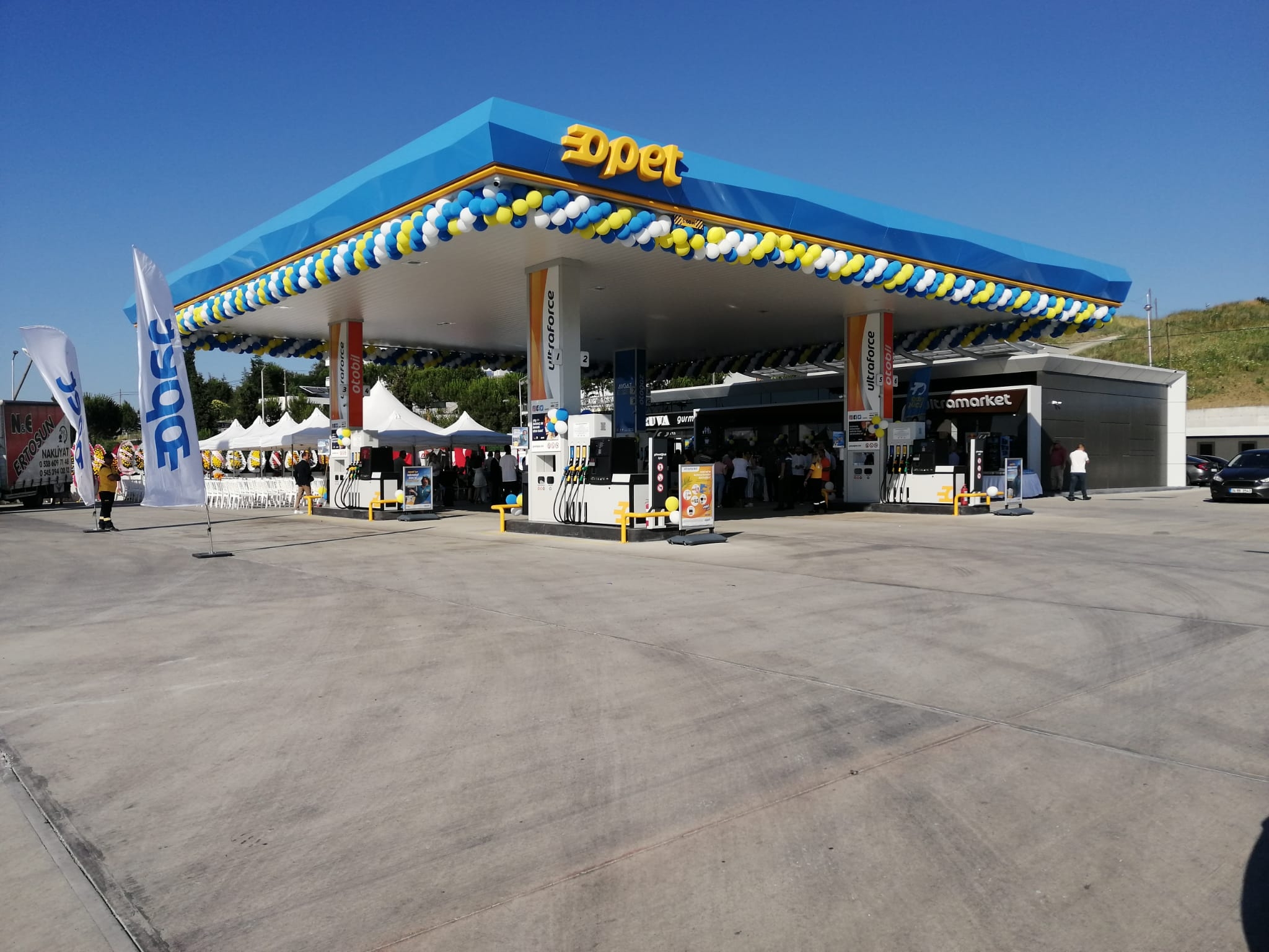 Opet Truva Petrolün Çardak Şubesi açıldı