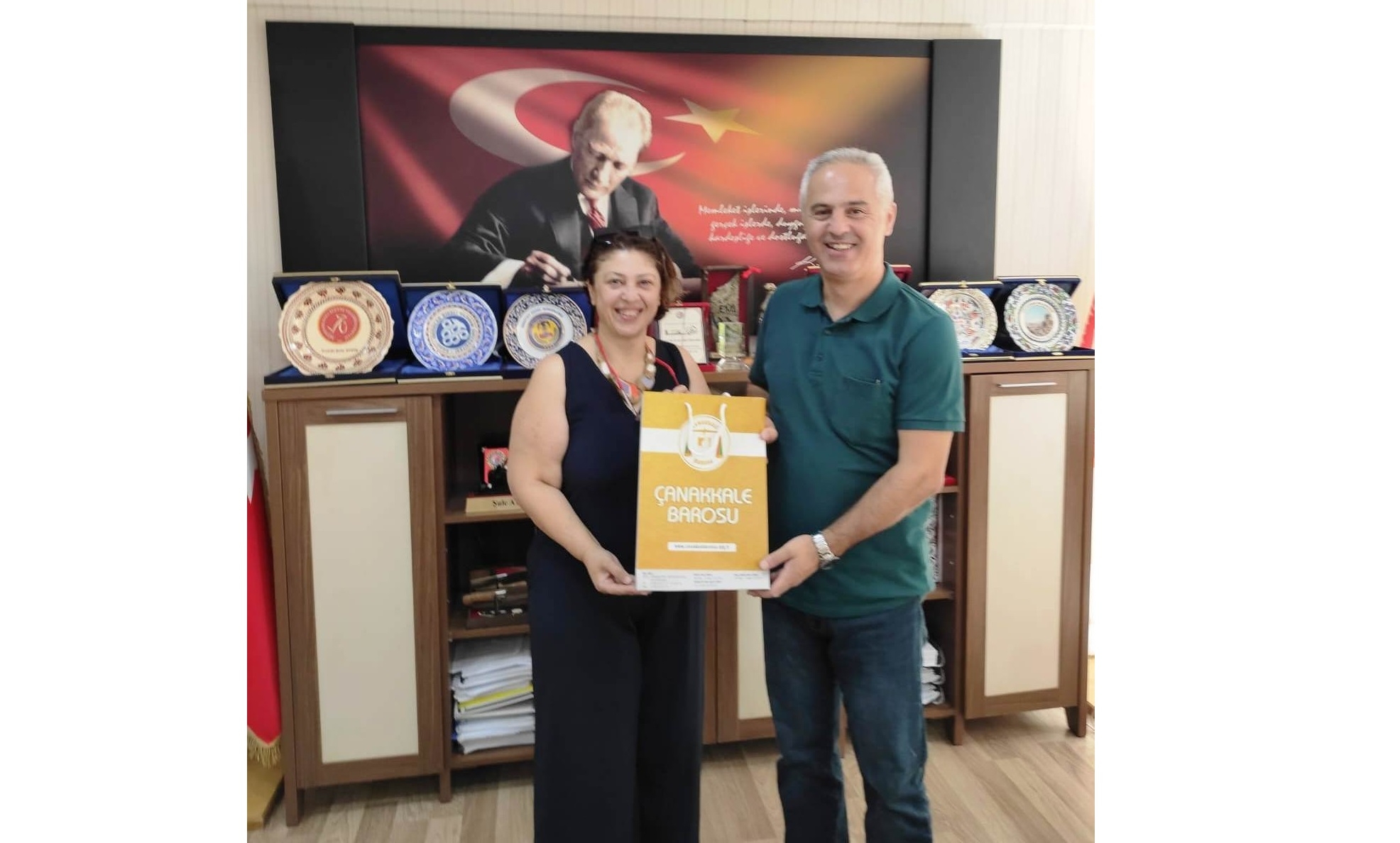 Soner Aydın’dan Turizm Fakültesi Dekanına ziyaret