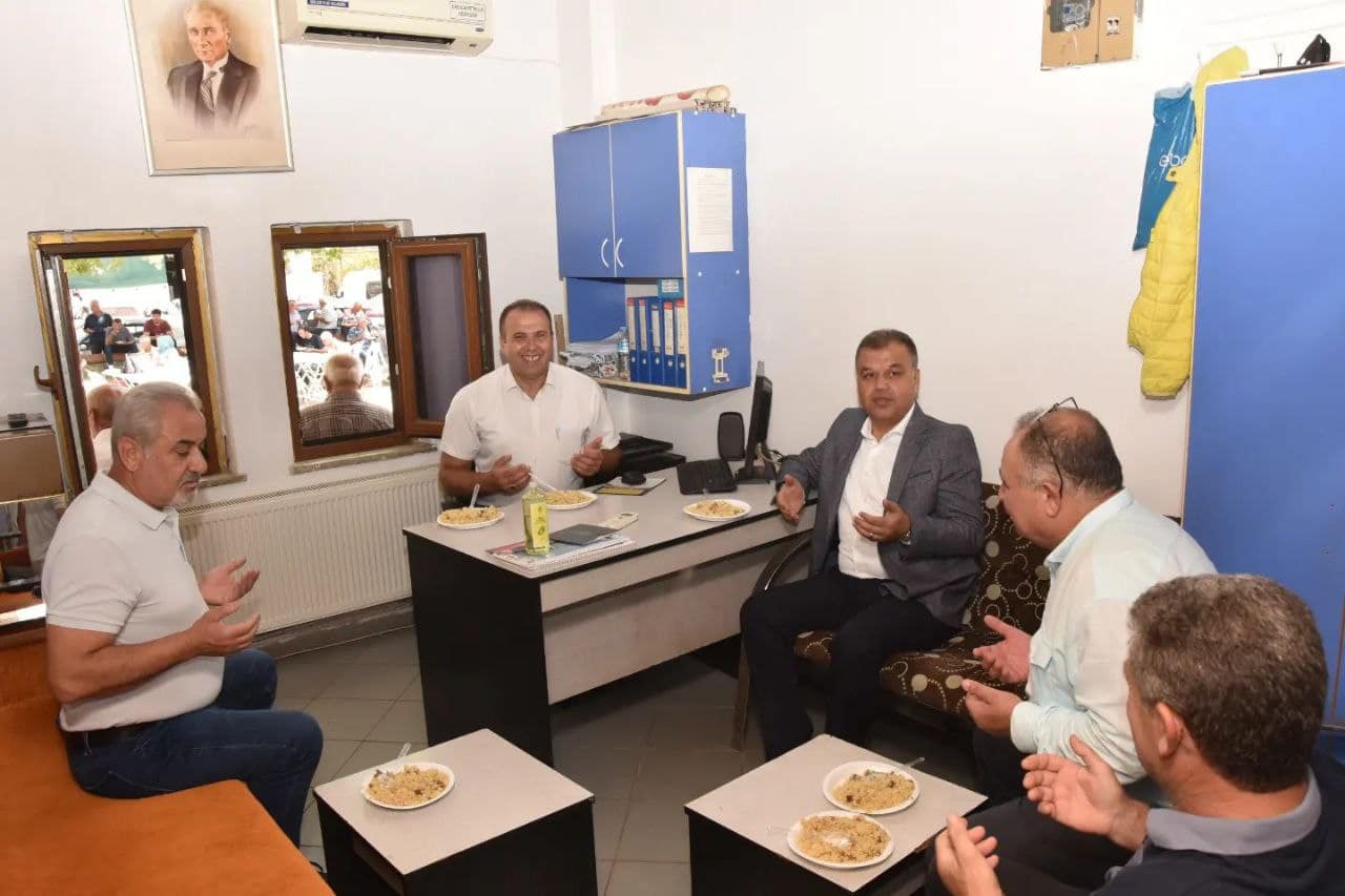 Minibüsçülerin hayrına katıldılar