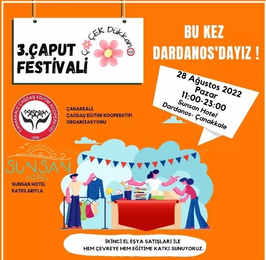 3. Çaput Festivali Dardanos’ta