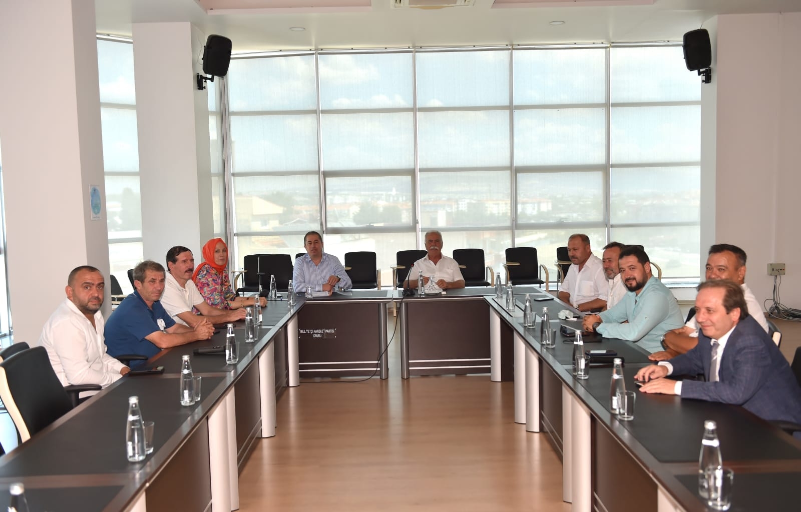 Başkan Gökhan, esnaf odaları başkanlarıyla görüştü