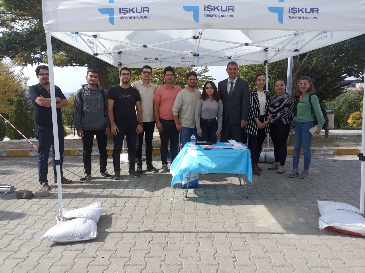 İŞKUR kampüste öğrencilerle buluştu
