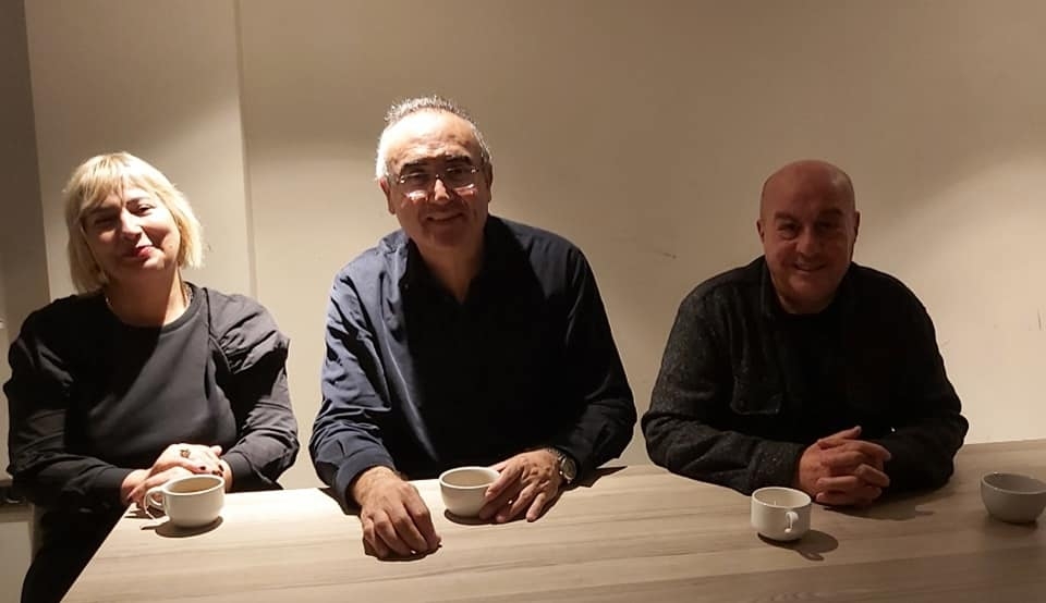 Mehmet Öngen Sunay Akın ile buluştu
