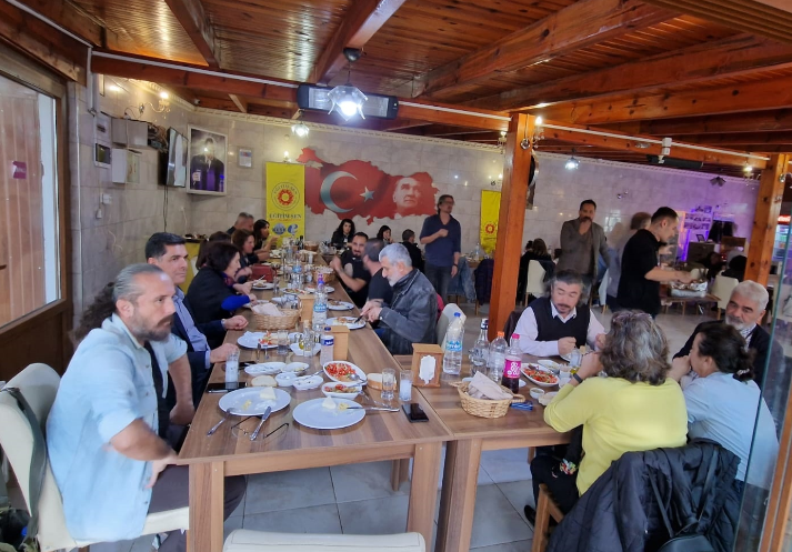 Eğitim Sen üyeleri Bayramiç’te bir araya geldi