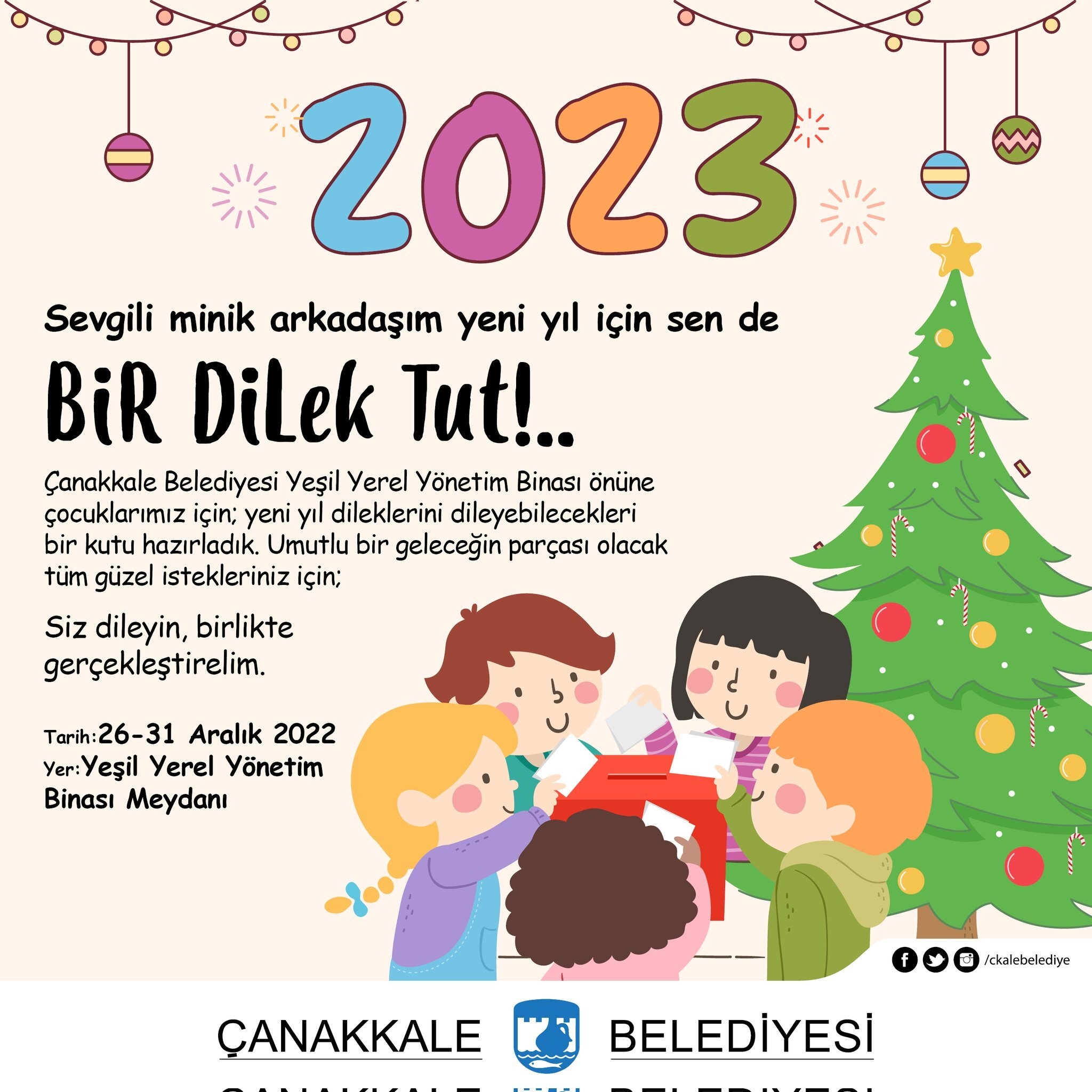 “Bir dilek tut”