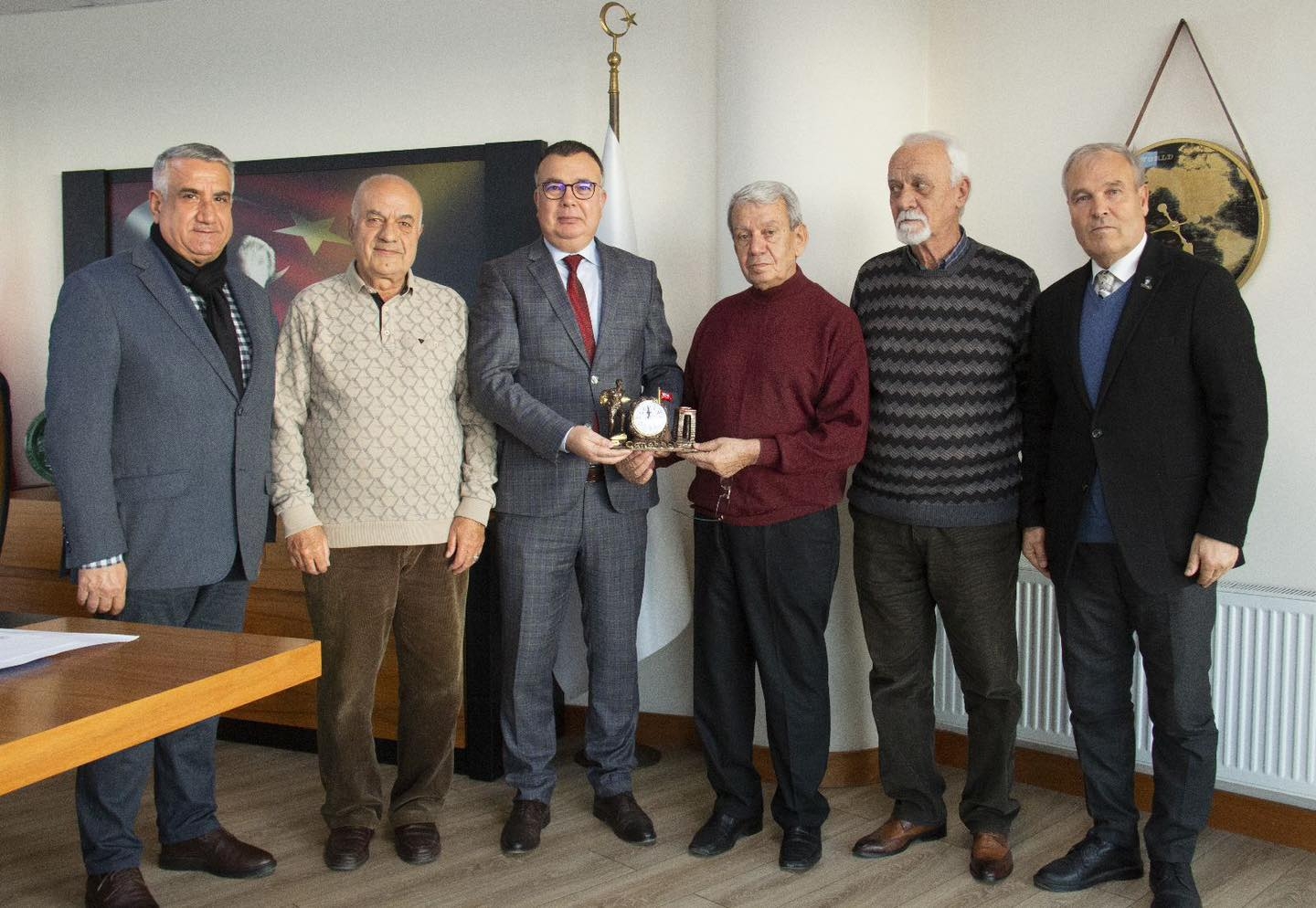 Emekli Astsubaylardan Arslan’a ziyaret