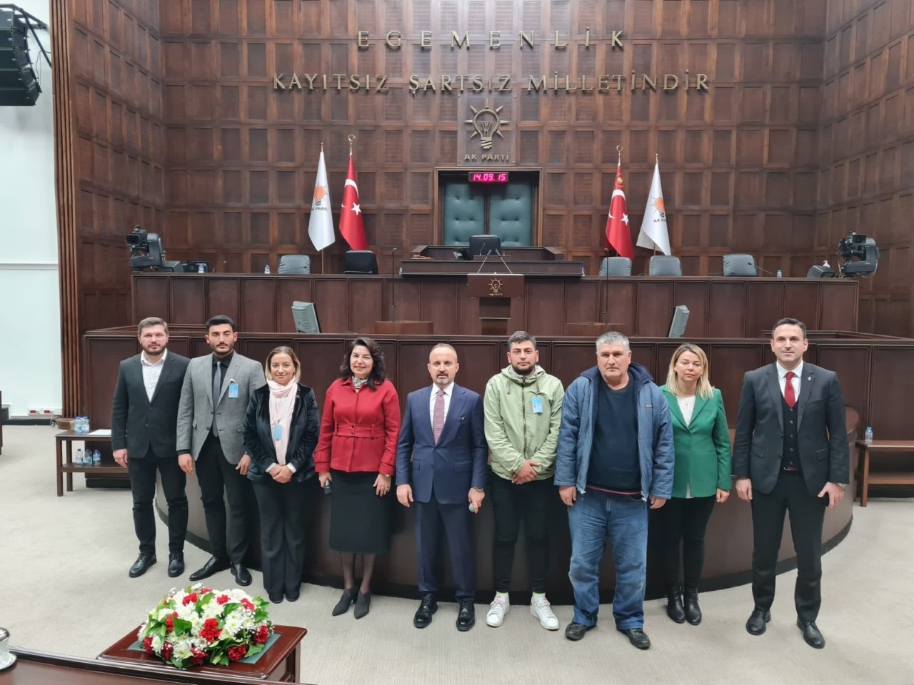AK PARTİ BOZCAADA İLÇE TEŞKİLATI GAZİ MECLİS’TEYDİ