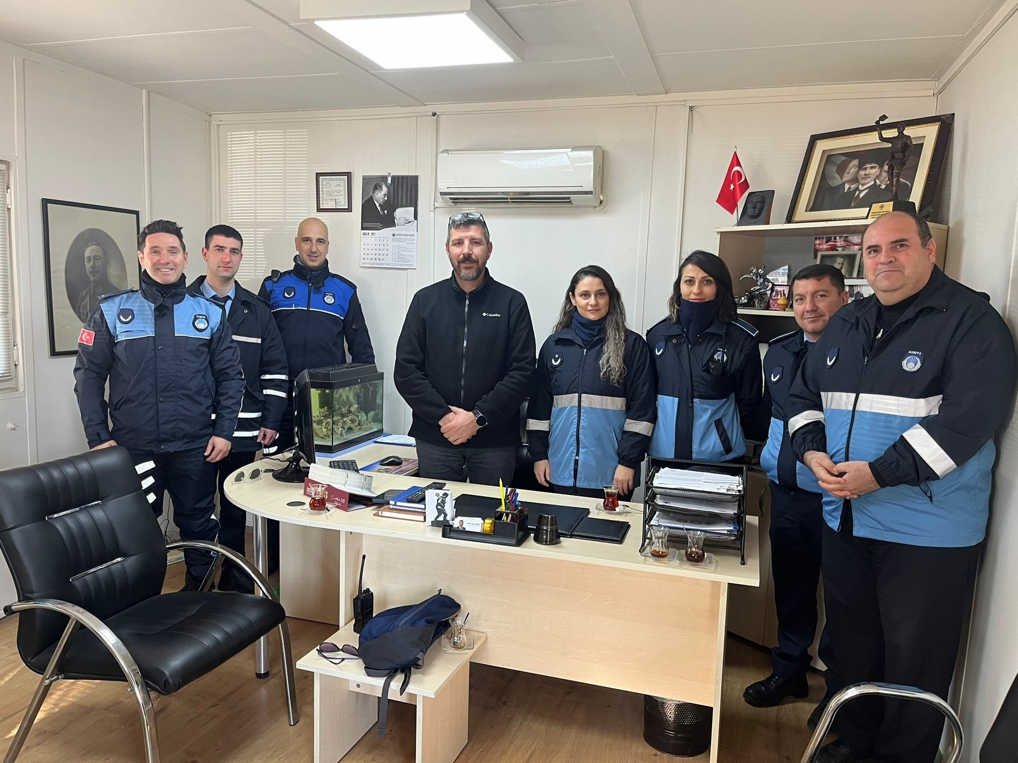 Zabıta ekipleri muhtarlarla buluşuyor