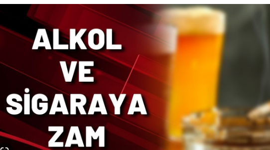 İçki ve sigaraya gelecek ÖTV zammı belli oldu