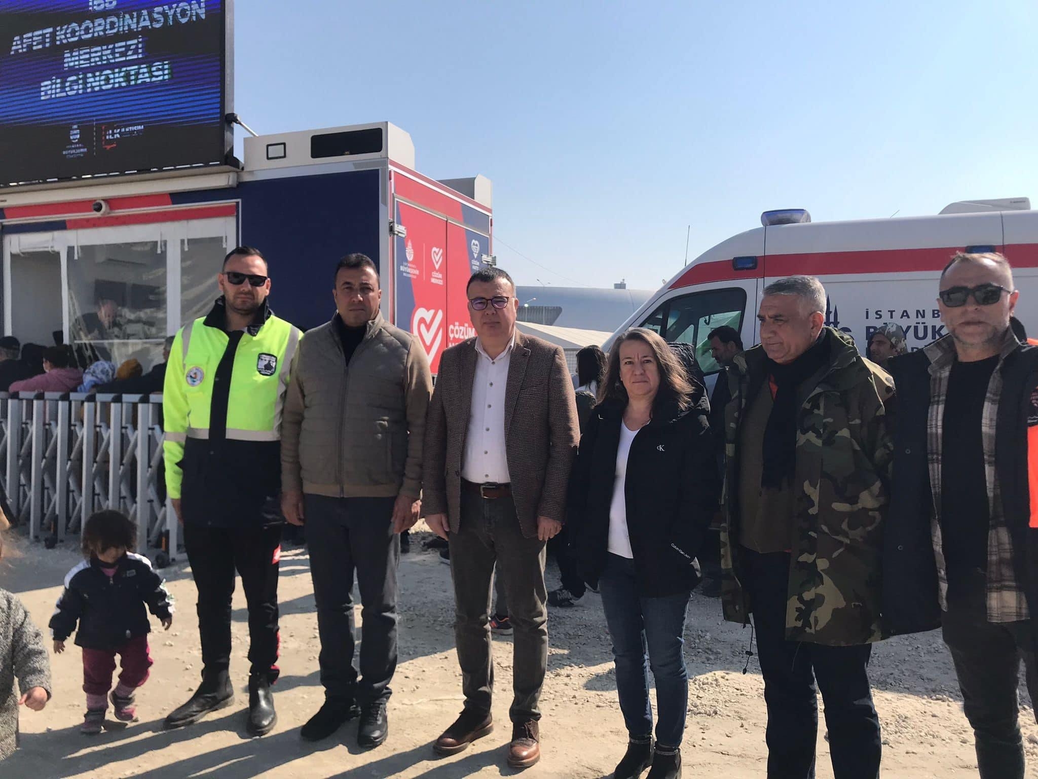 Hatay’da depreme yakalandılar