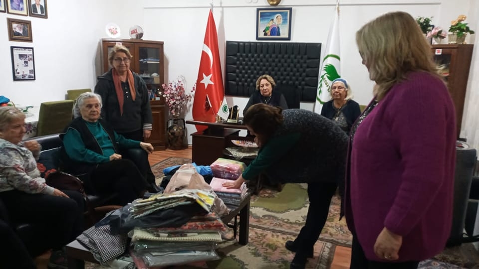 Anneler yardım hazırlıyor