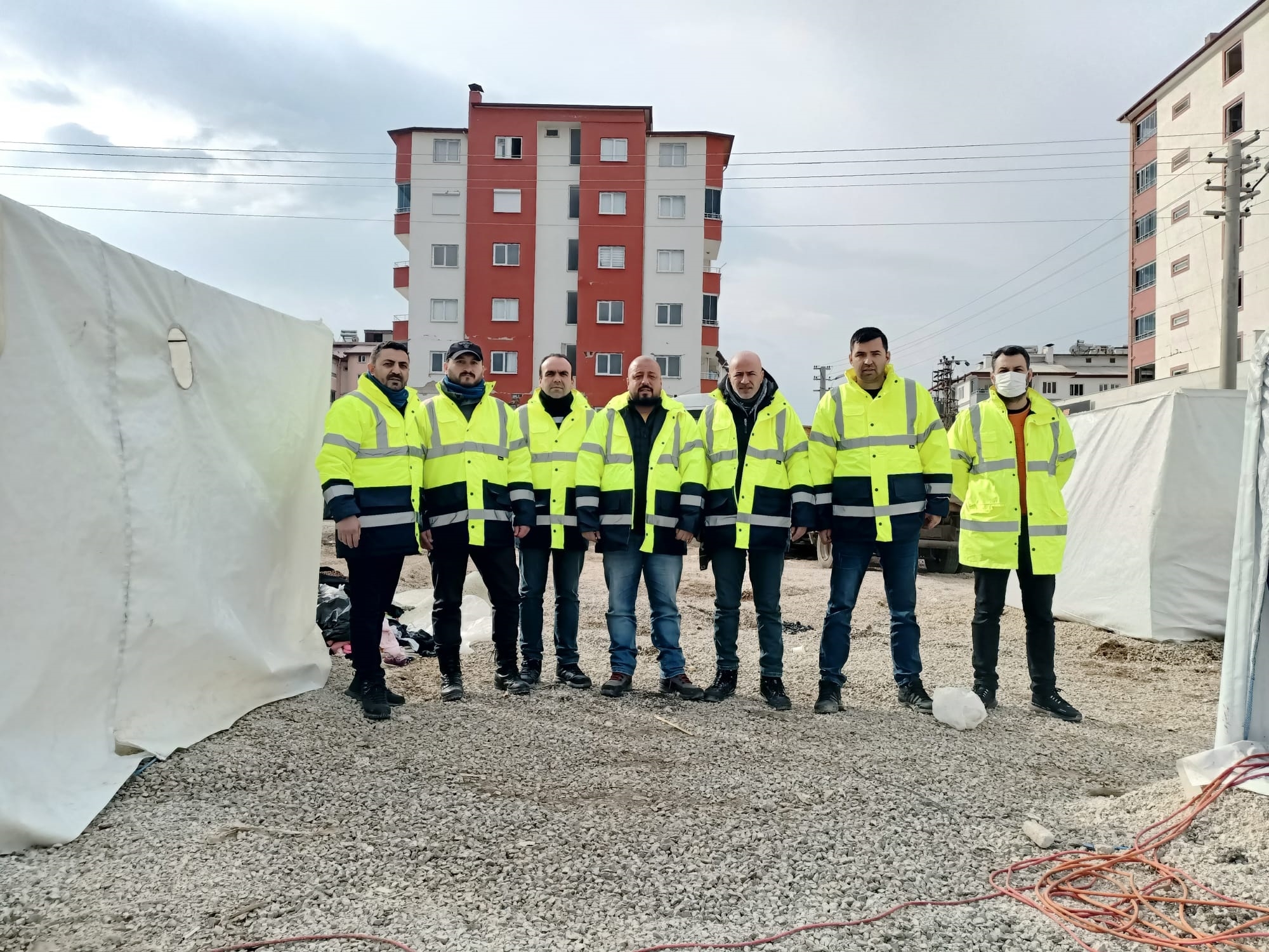 Çanakkale Belediyesi çalışanları afet bölgesinde